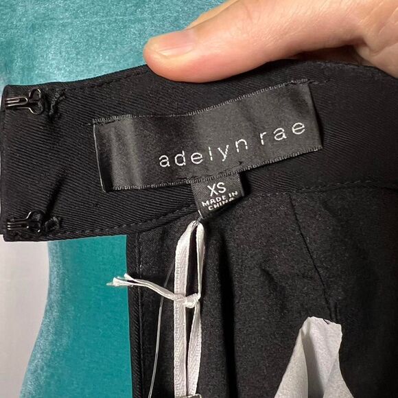 NWT Adelyn Rae Asymmetrical Ruffle LBD - Picture 6 of 7